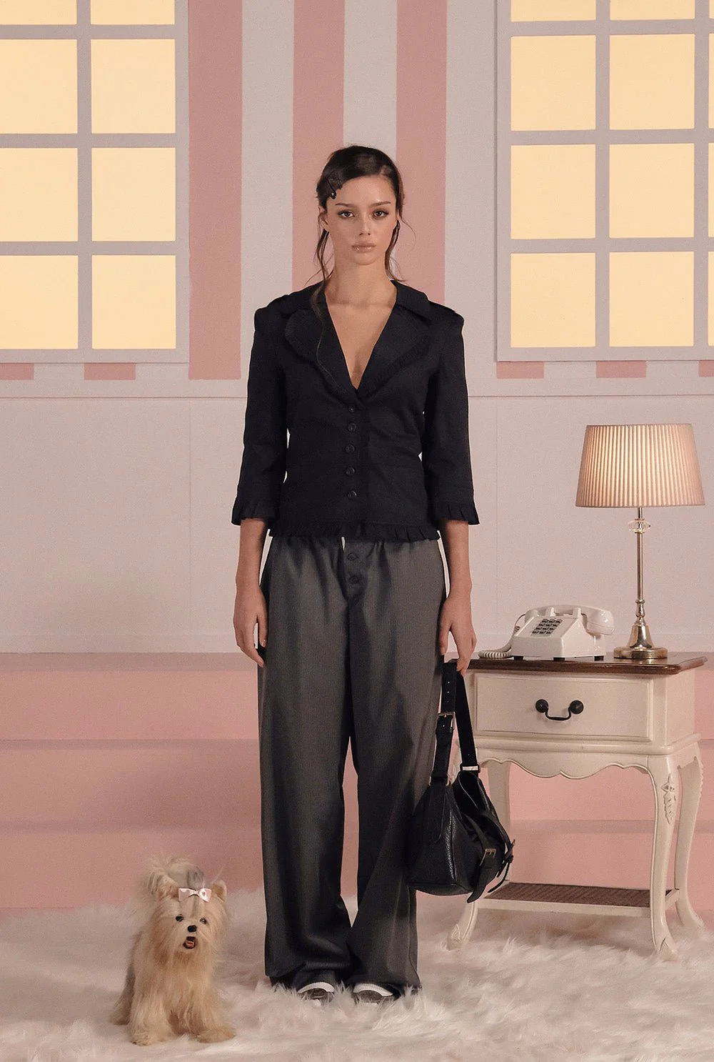 Button frill jacket - Image 2