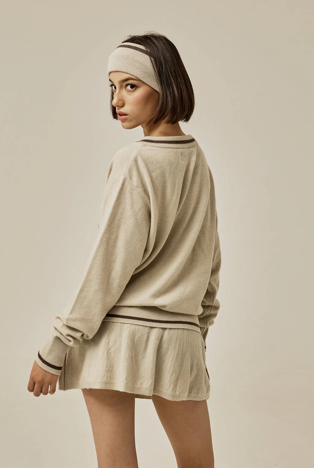 Isabel emblem knit skirt - Image 8