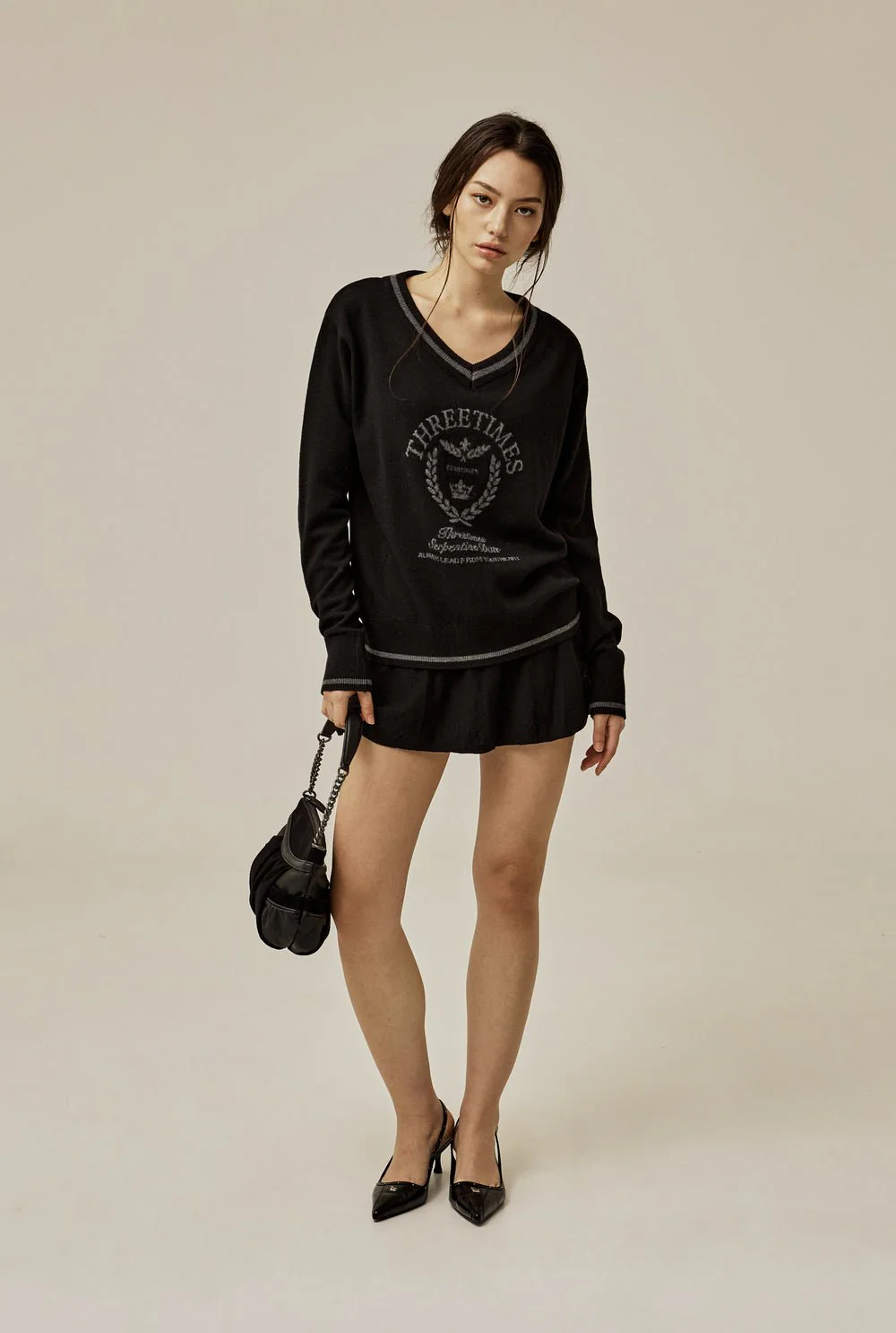 Isabel emblem knit skirt - Image 4