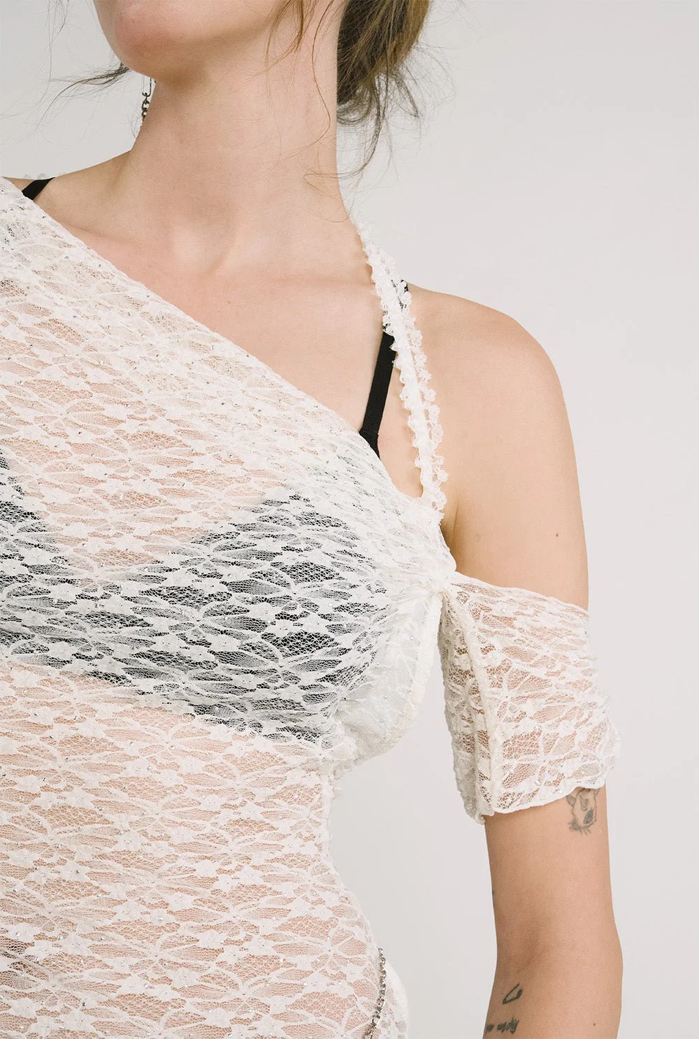 Lace drape top - Image 11