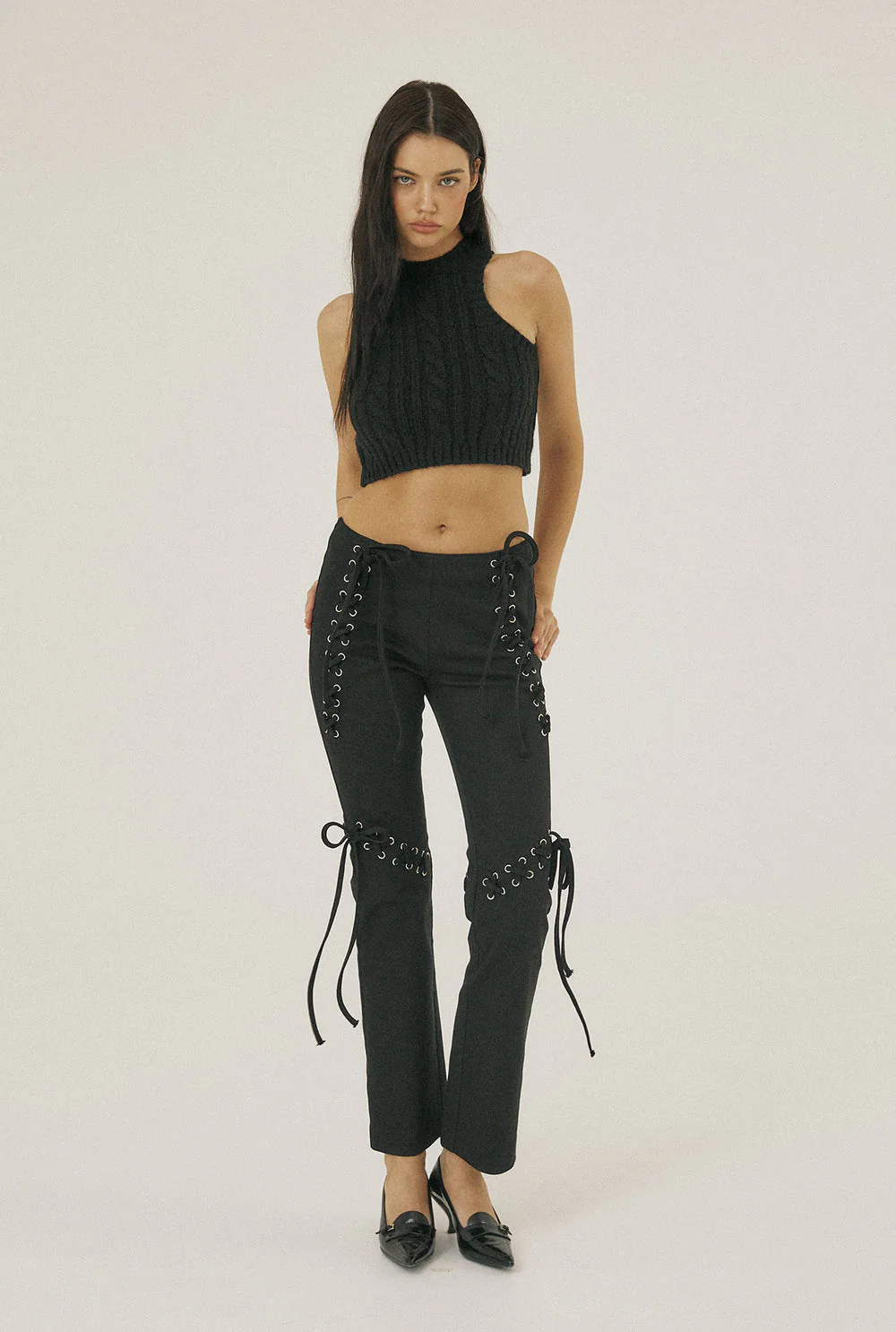 Lace up pants - Image 9