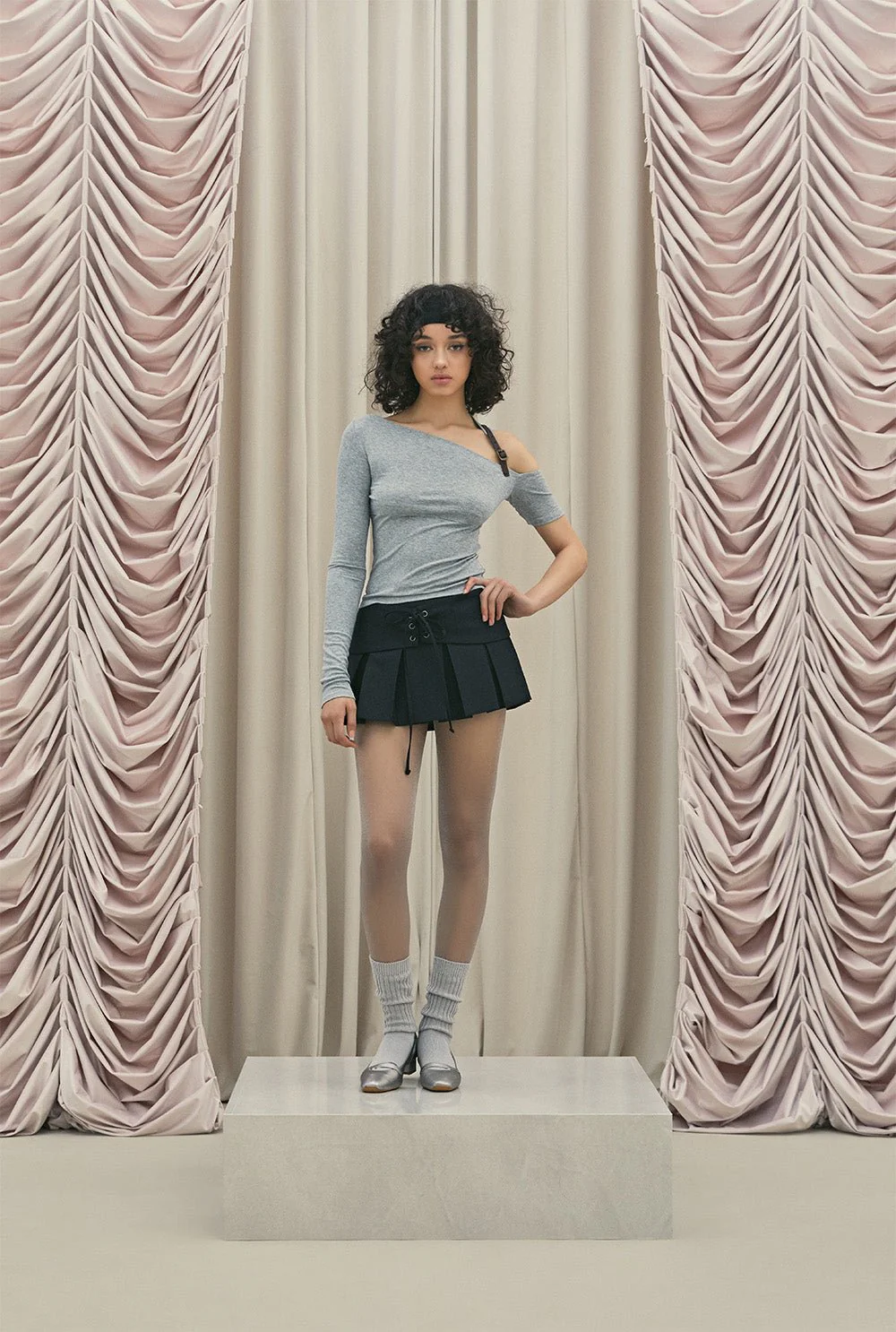 Layered belt skirt - Image 11