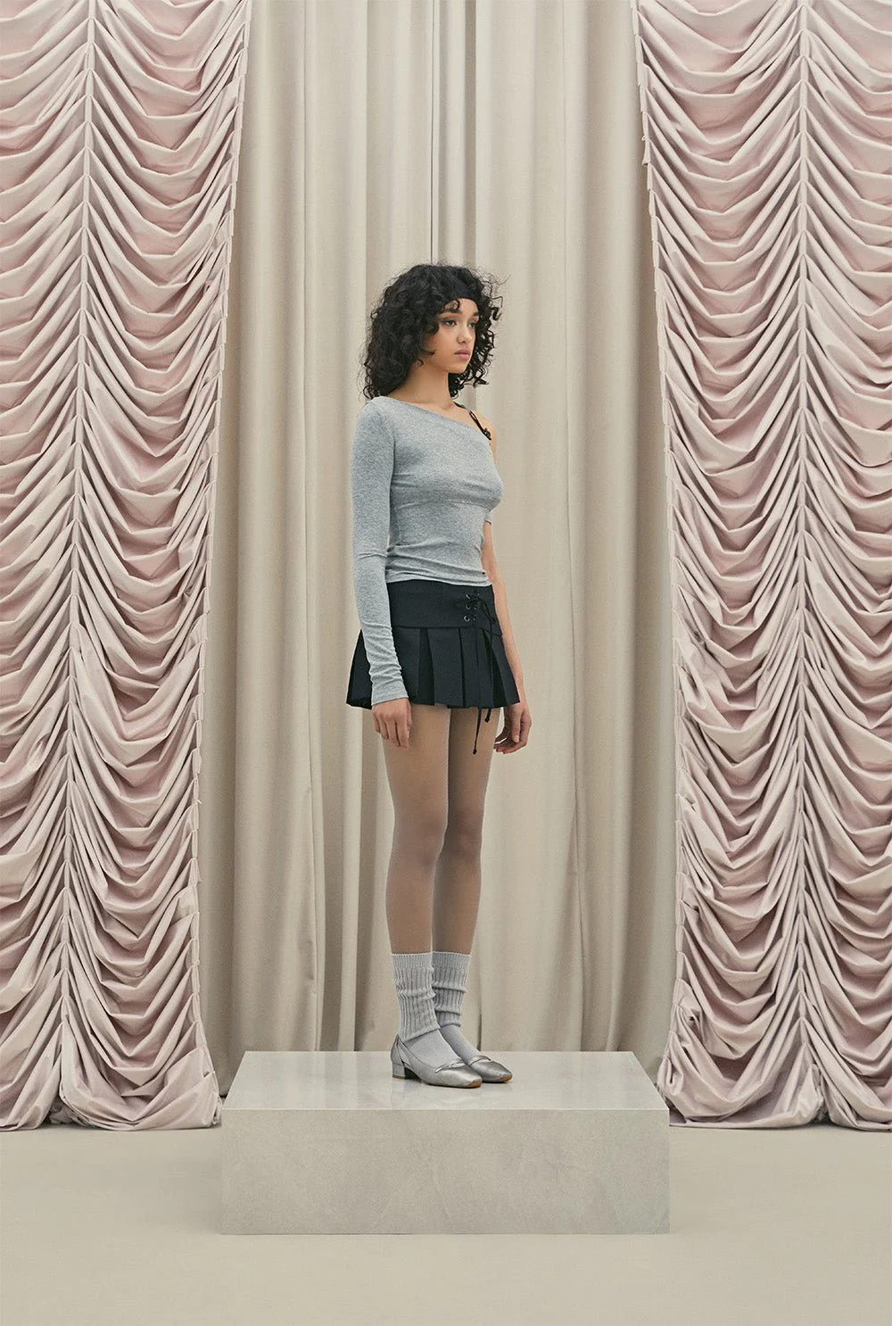Layered belt skirt - Image 8