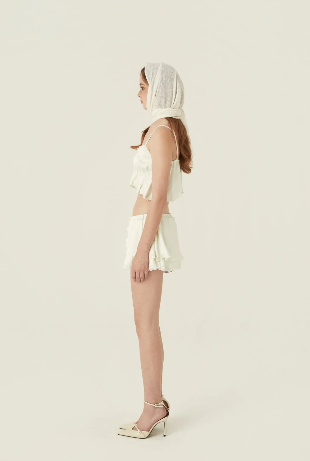 Milky ribbon skirt - Image 4