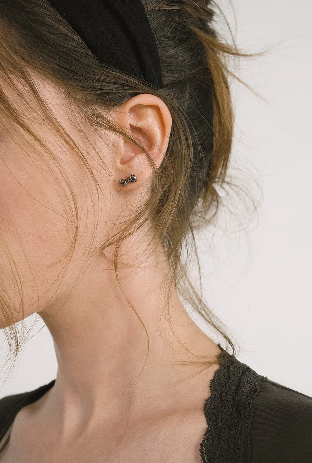 Mini bow earrings - Image 3