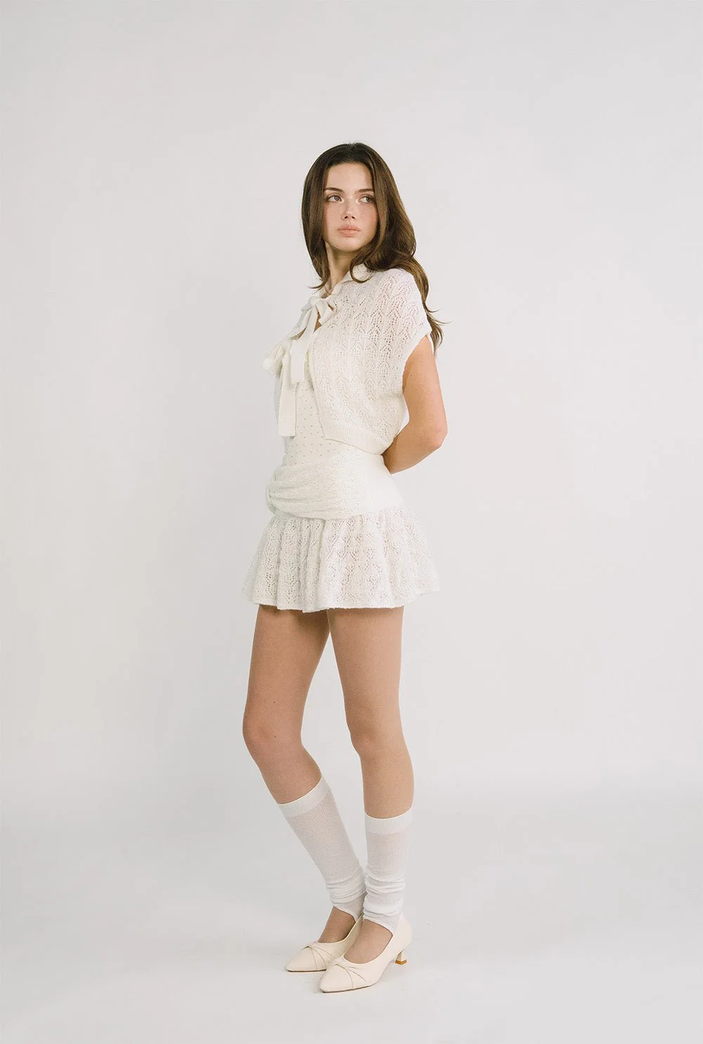 Ribbon cape cardigan - Image 6