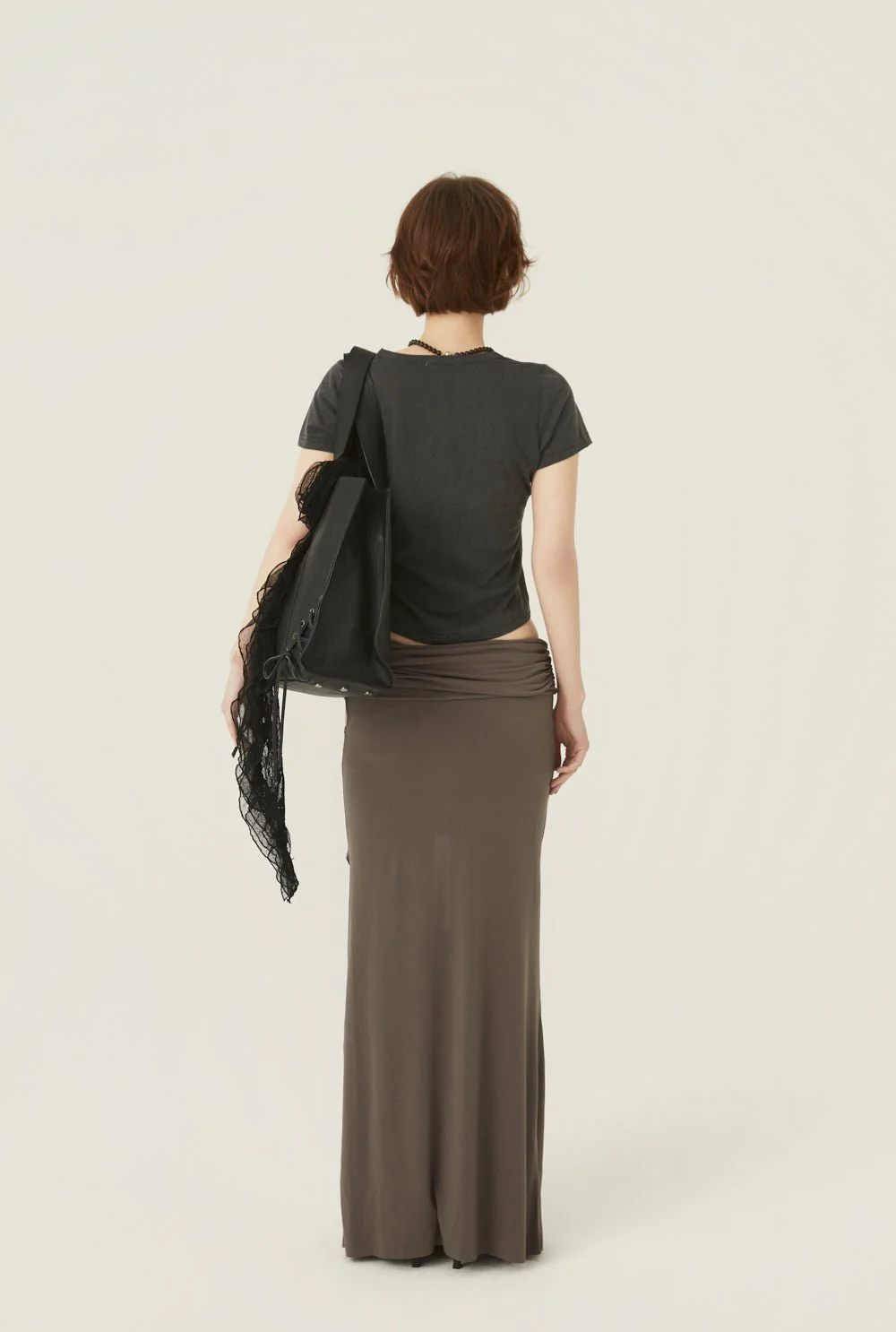 Rough drape skirt - Image 4
