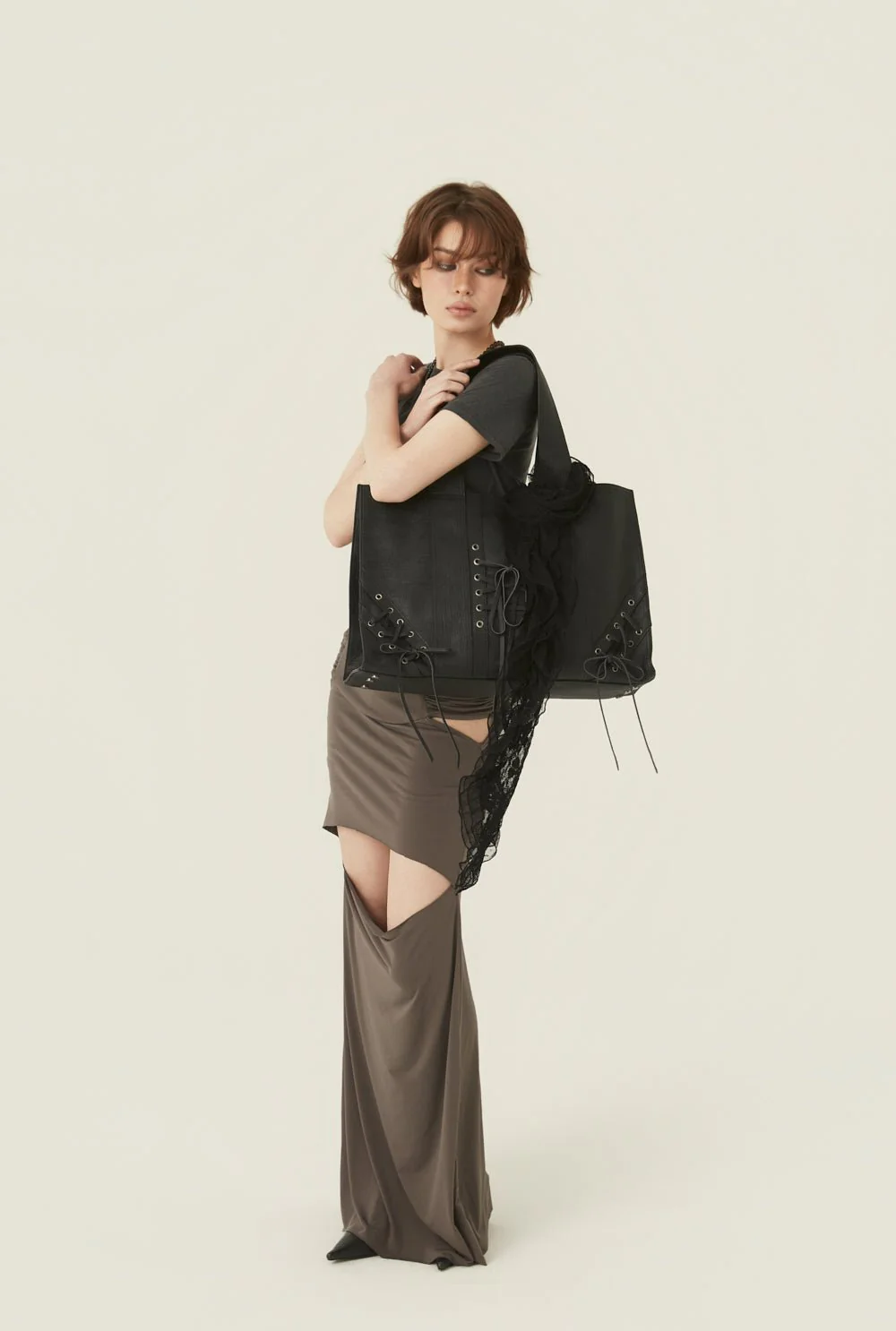 Rough drape skirt - Image 6