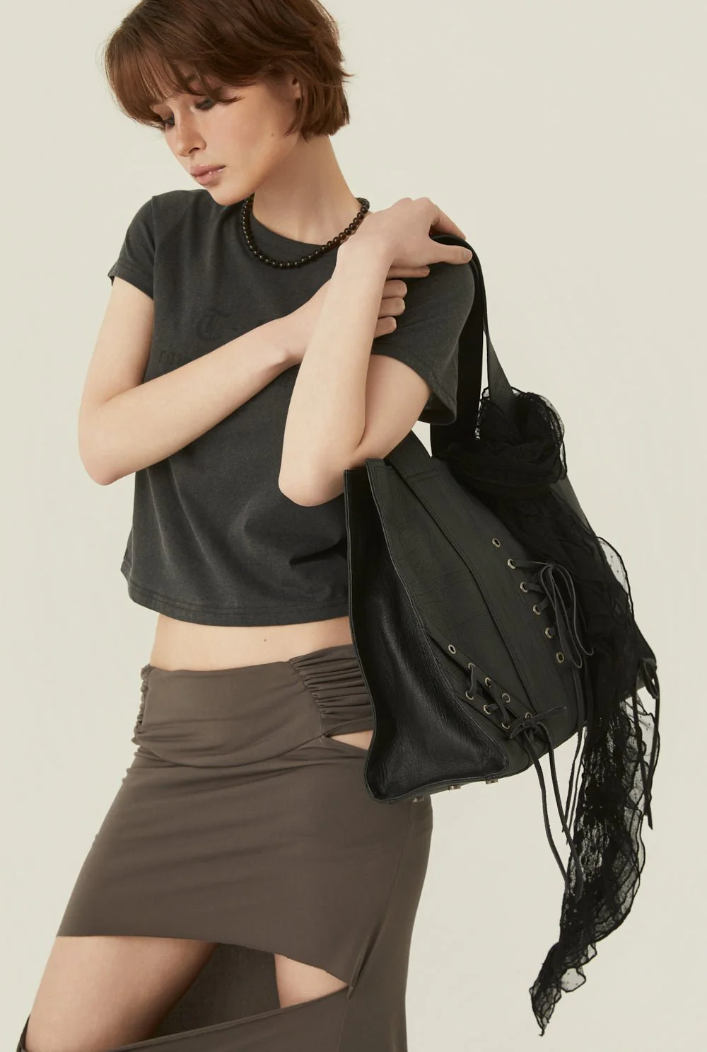 Rough drape skirt - Image 9