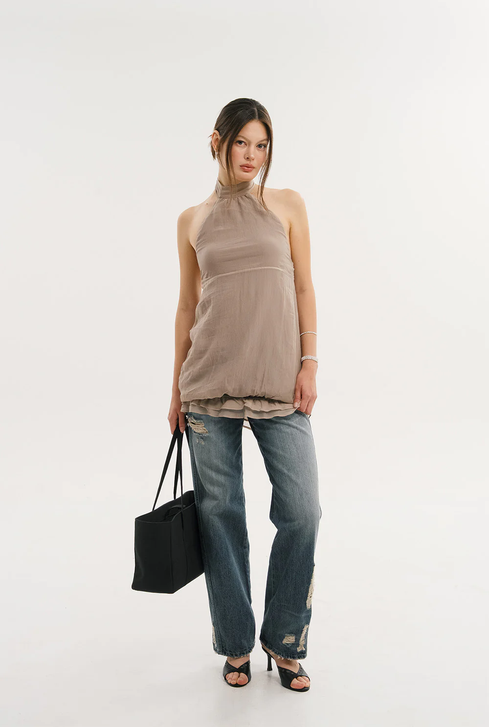 Sheer halter dress - Image 5