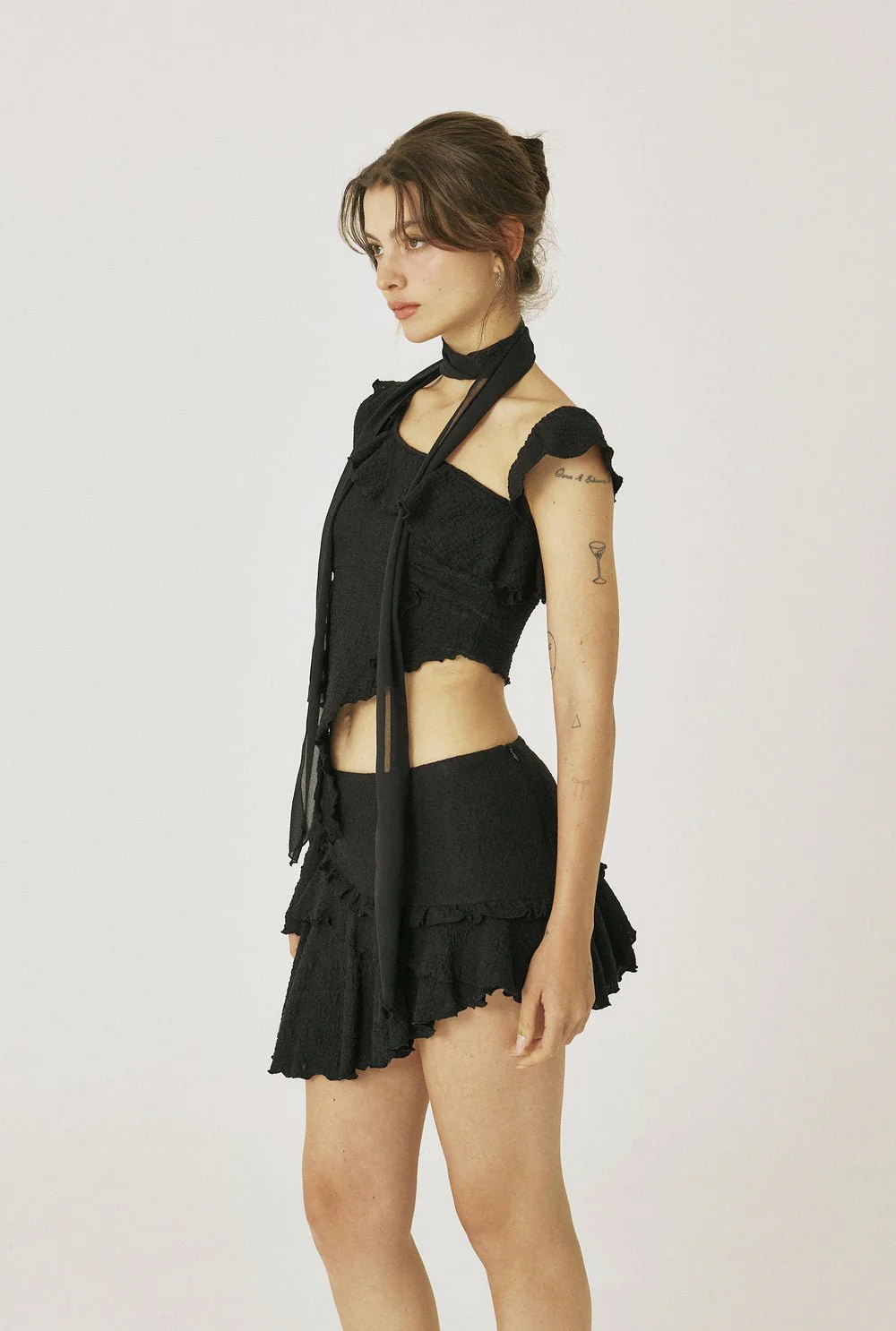 Swan ruffle top - Image 3
