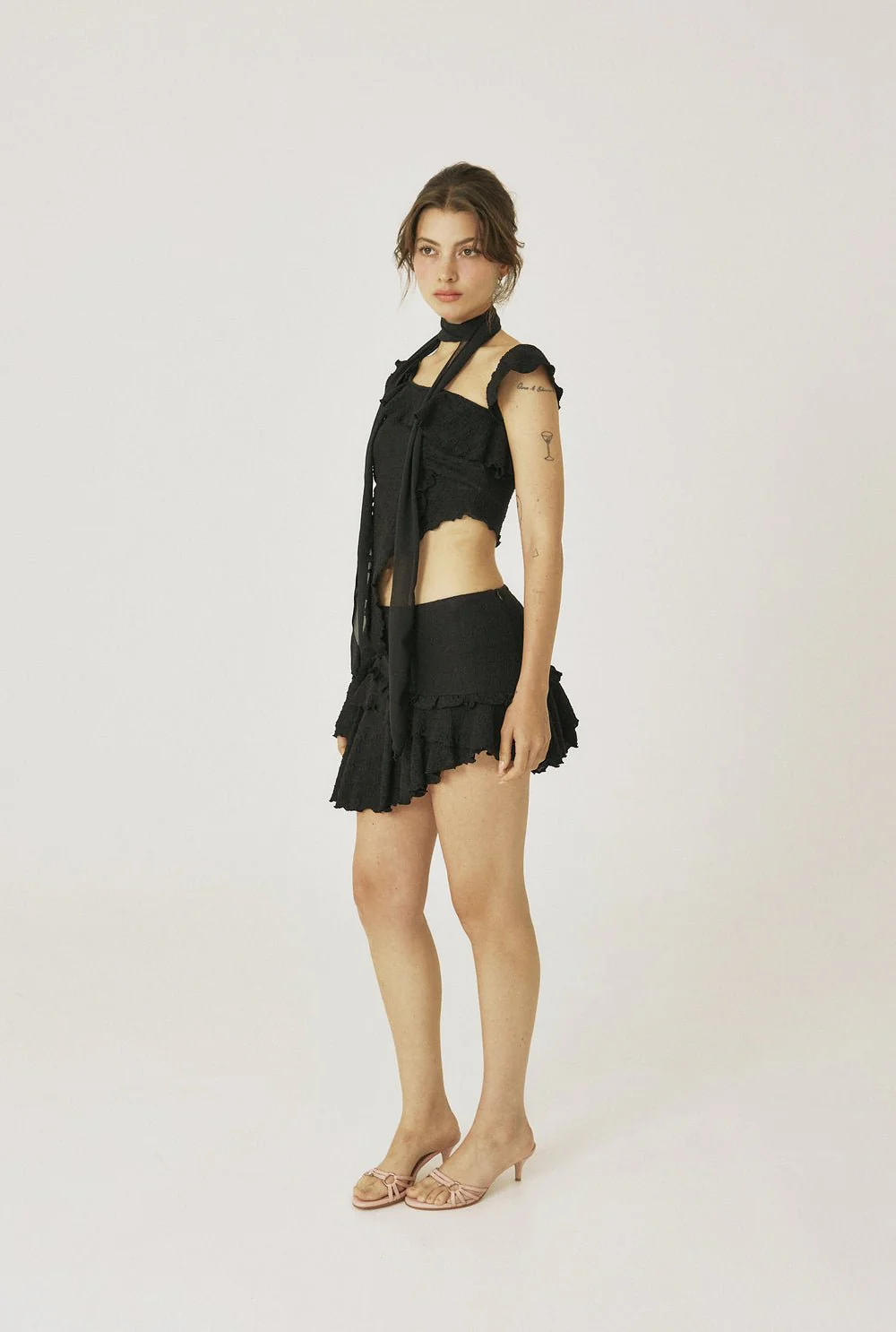 Swan ruffle top - Image 4